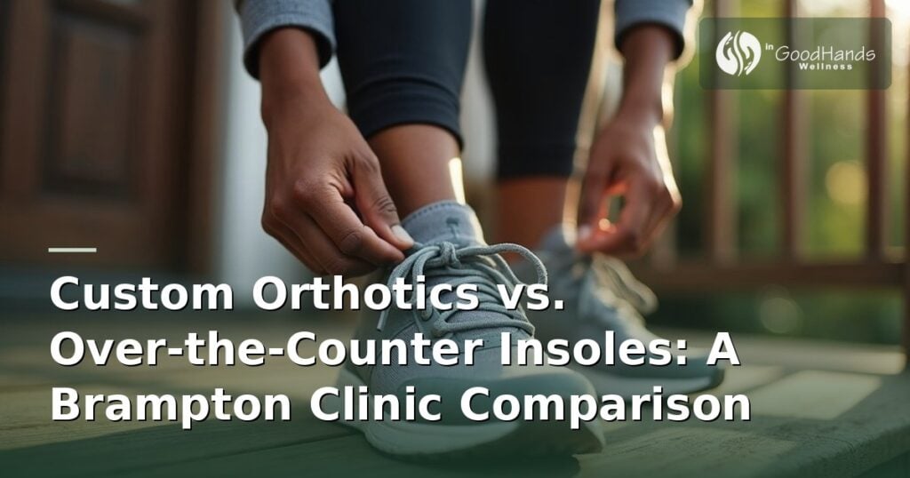 Custom Orthotics vs. Over-the-Counter Insoles: A Brampton Clinic Comparison