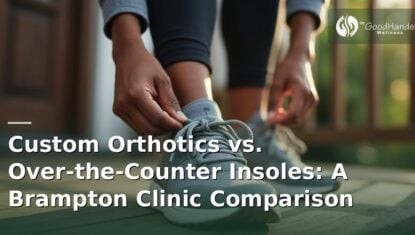 Custom Orthotics vs. Over-the-Counter Insoles: A Brampton Clinic Comparison